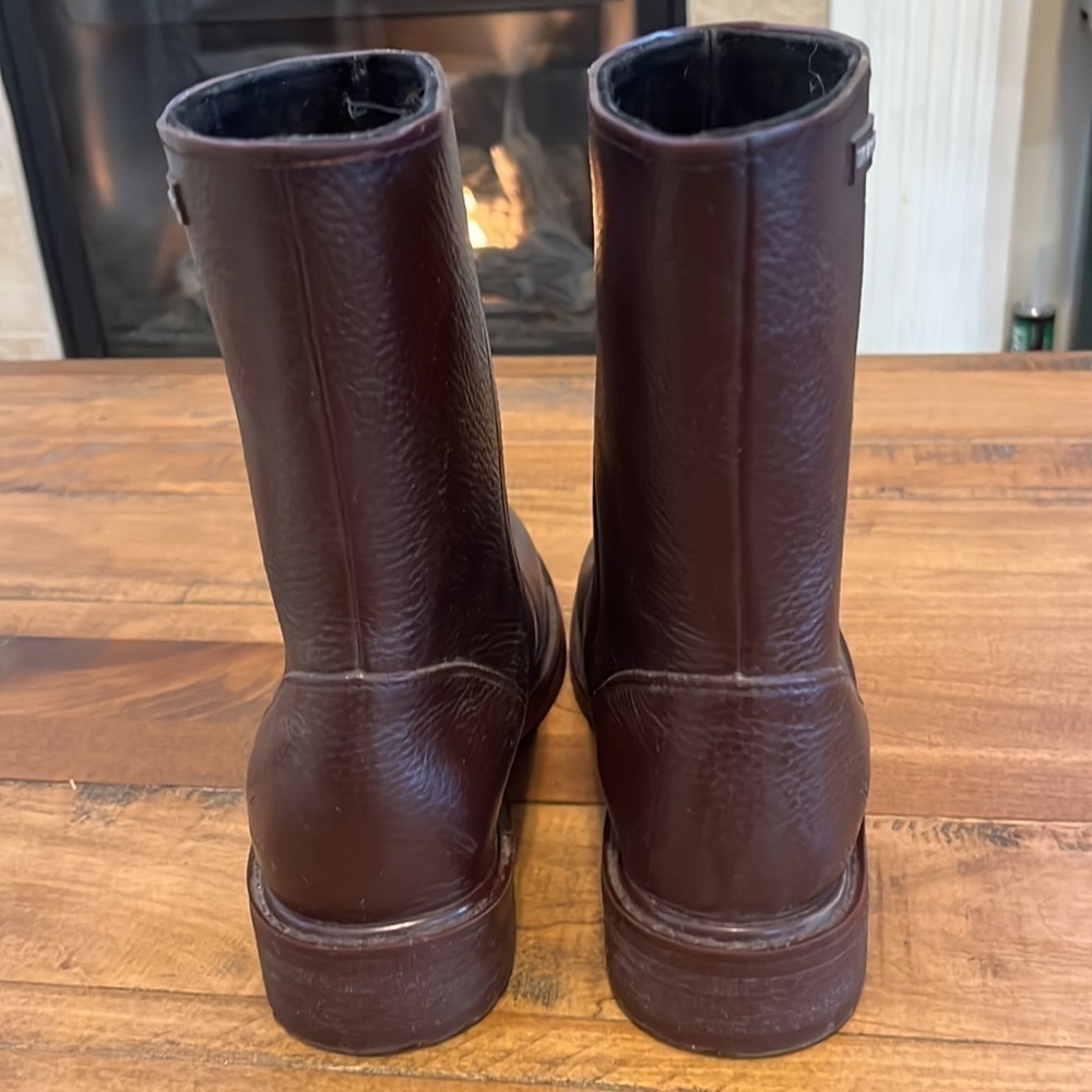Emu Kerie Australia rubber waterproof boots, size 7 women, color Wine - Picture 7 of 14